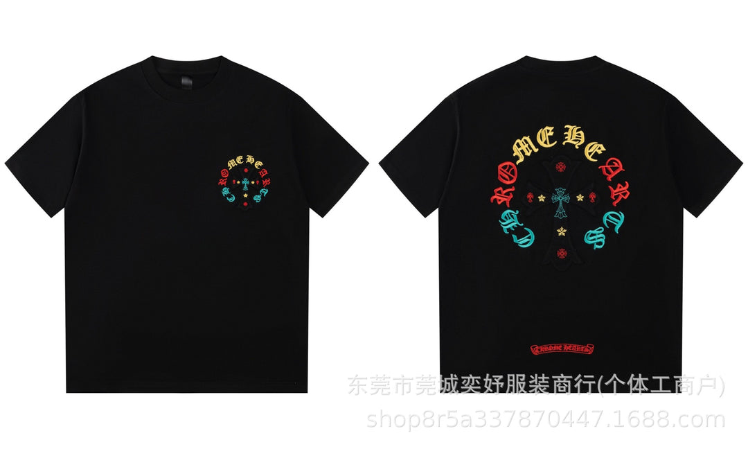 Chrome Hearts Sanskrit Print Short-Sleeve T-Shirt