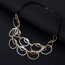 thnic Multi-Layer Clavicle Necklace