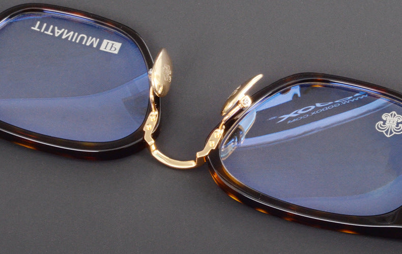 Chrome Hearts Premium Distinctive Full-Rim Eyeglasses