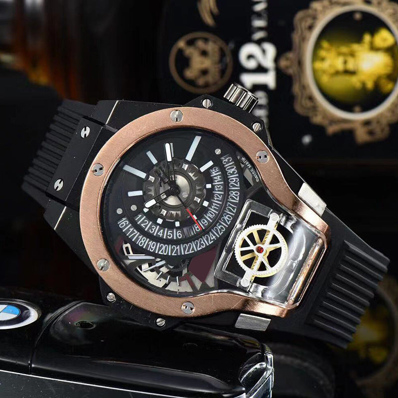 Jason WarCraft Large-Dial Quartz Watch