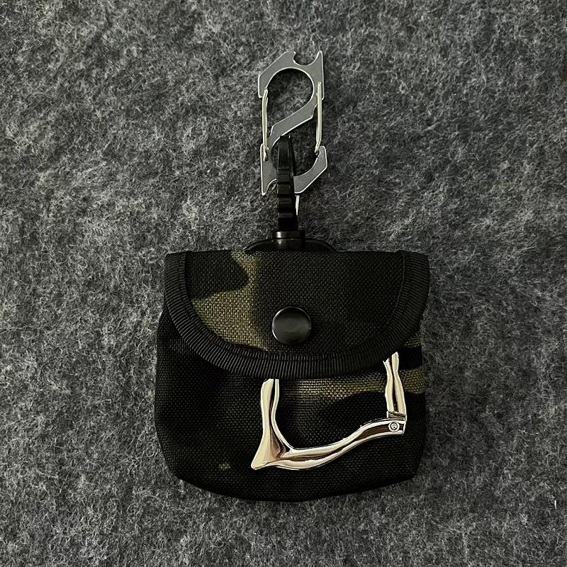 Outdoor Camouflage Portable Earphone Bag Coin Purse Key Pouch