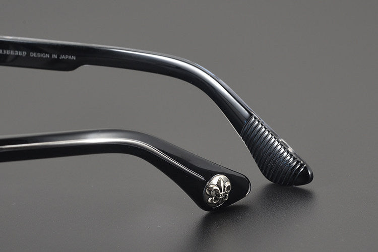 Chrome Hearts carved snake logo glasses