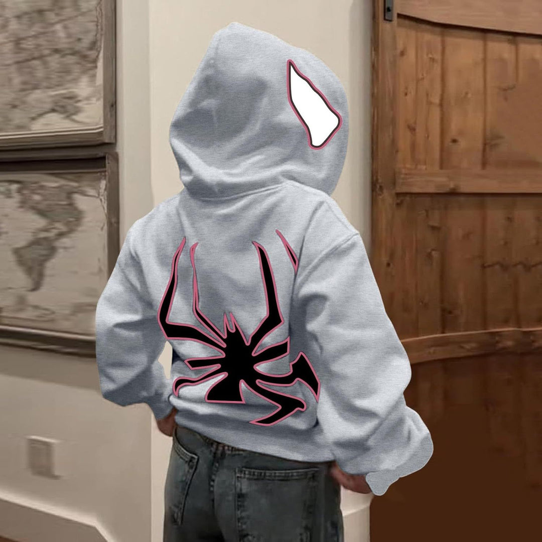 Y2K Halloween Spider-Man Zip Hoodies