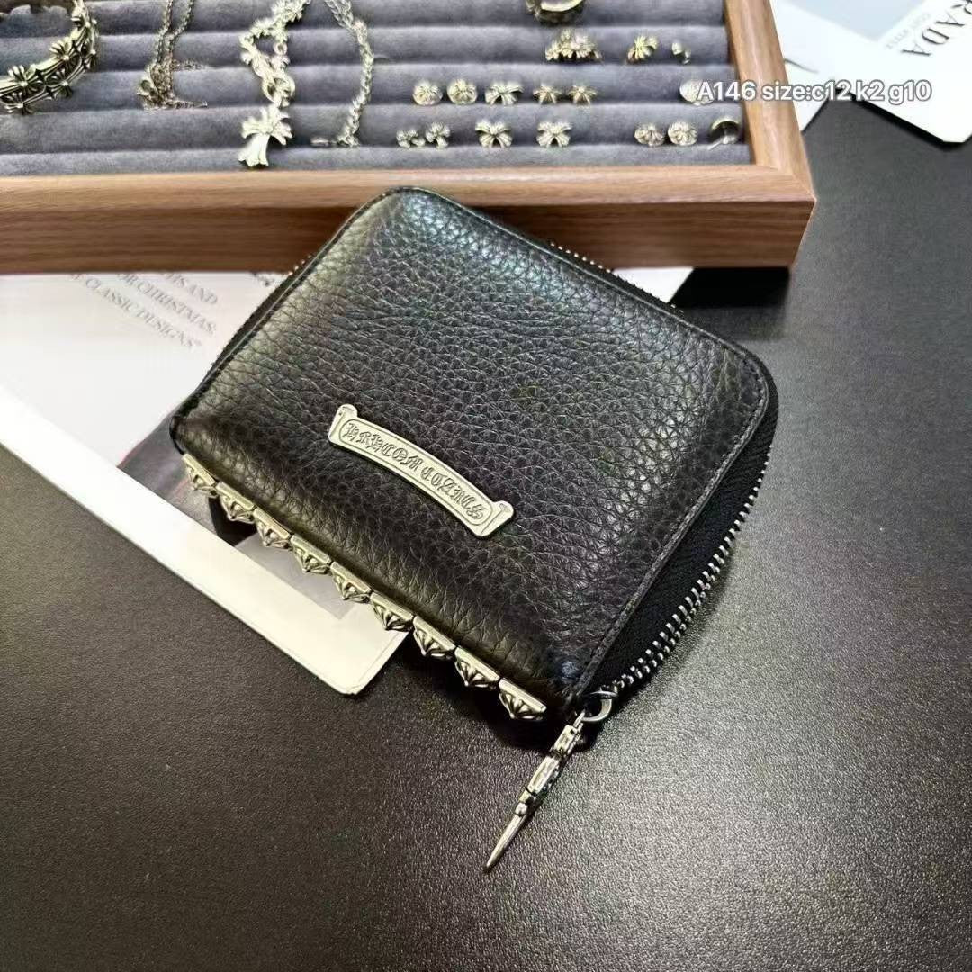 Chrome Hearts short multi-functional wallet