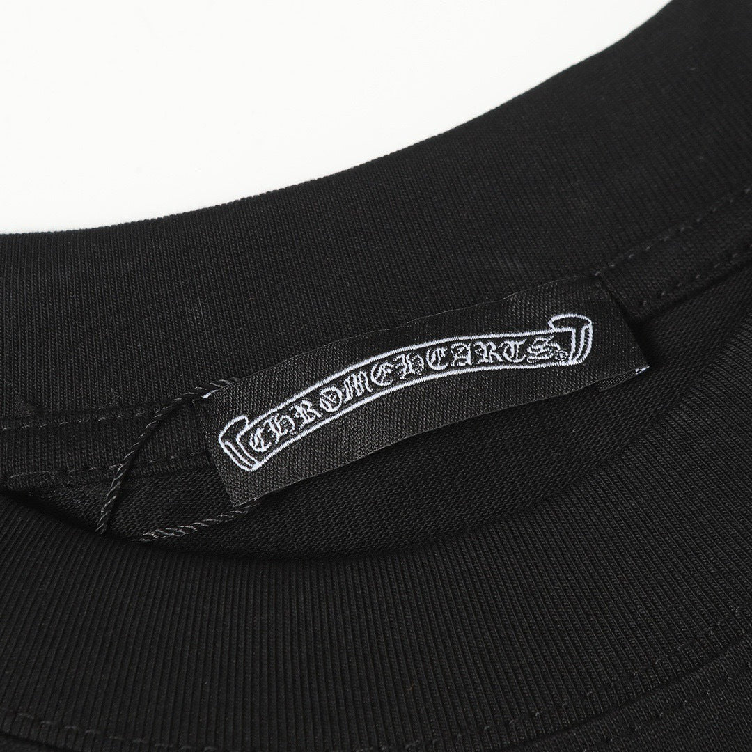 Chrome Hearts Personalized Cross Print Short-Sleeve T-Shirt