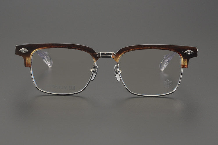 Chrome Hearts Hand-Carved Business Eyeglasses