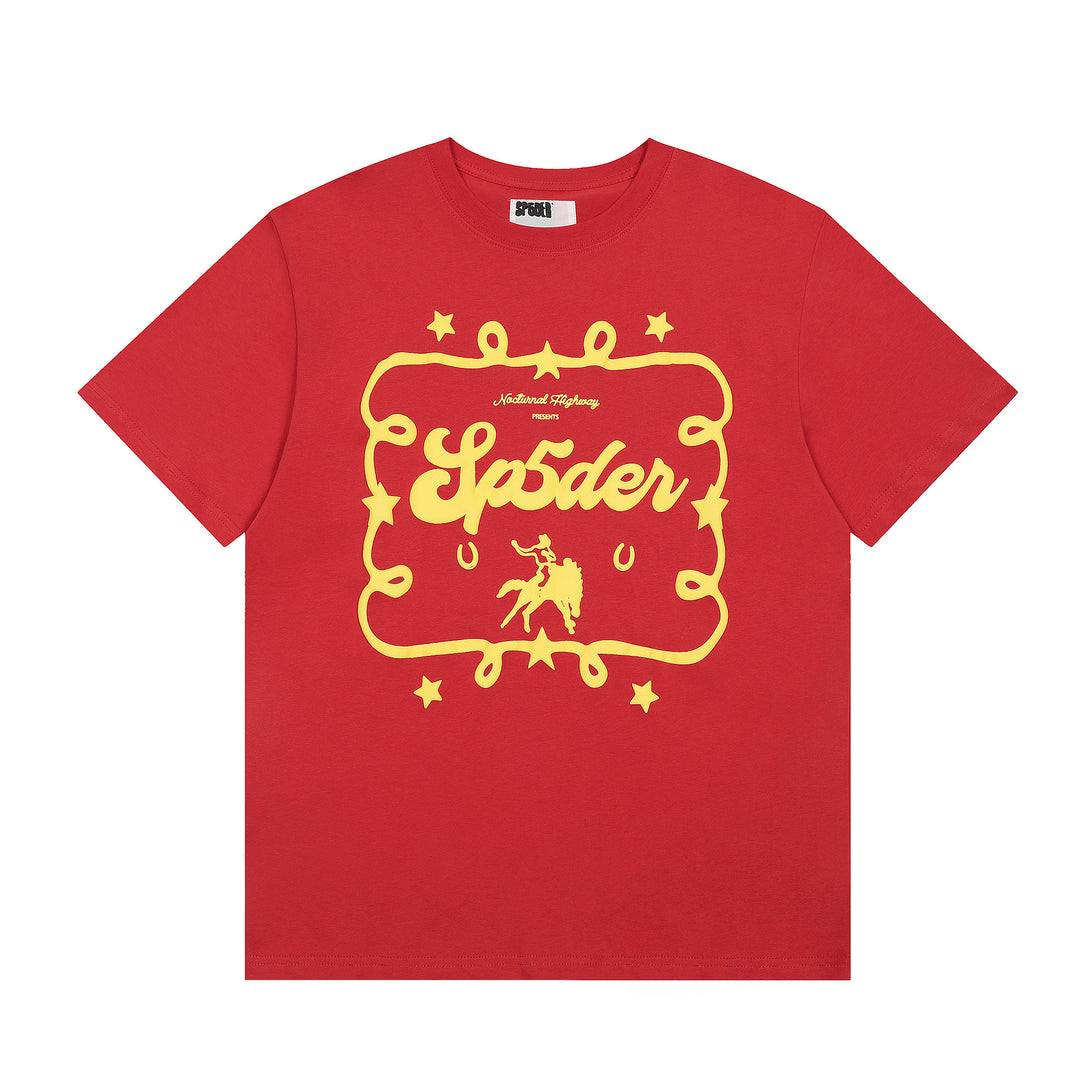 Sp5der Foam Letter 555 Short-Sleeve T-Shirt