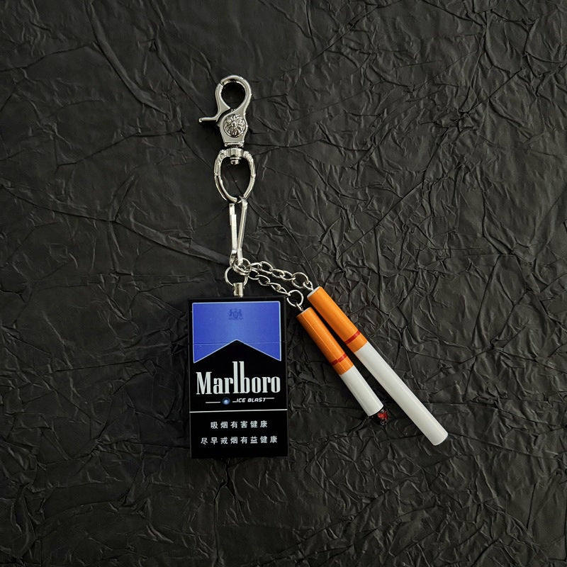Portable Ashtray Waist Accessory, Cigarette Keychain Bag Charm