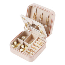 Mirror jewelry storage box for women