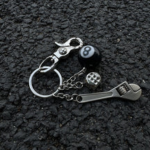 chrome hearts keychain Eight Ball