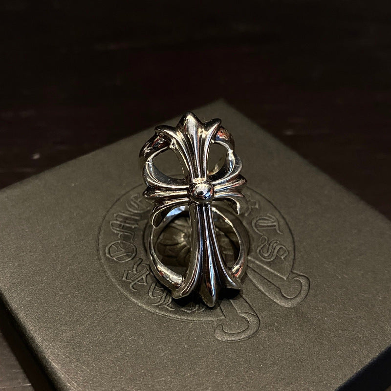 Chrome Hearts 925 Silver Openwork Ring