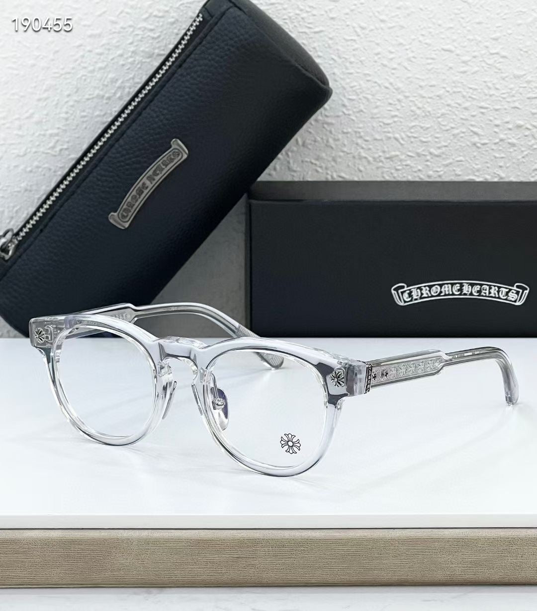Chrome Hearts myopia acetate thick-rimmed glasses frames