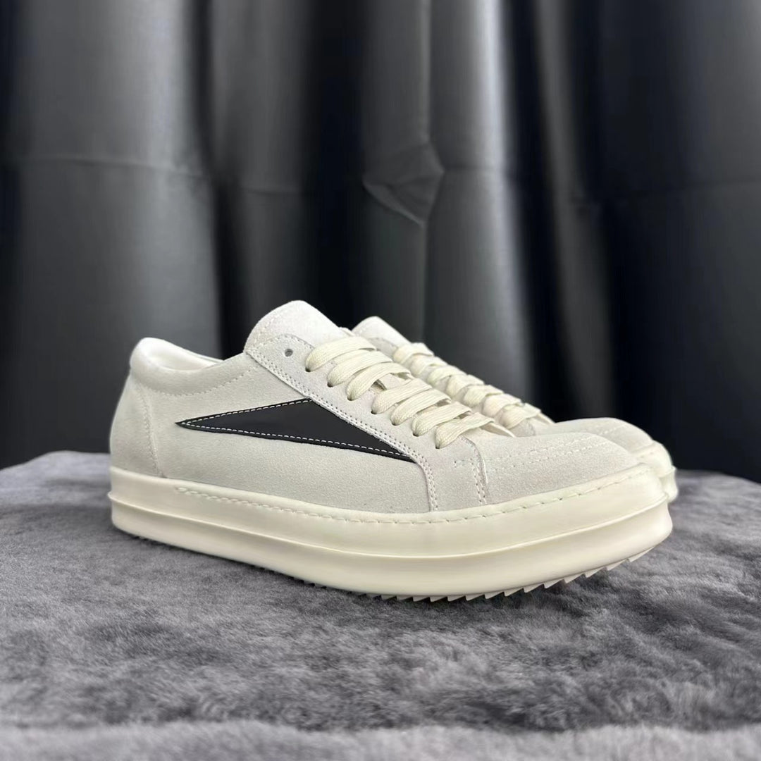 Little Triangle Genuine Leather Casual Skate Shoes