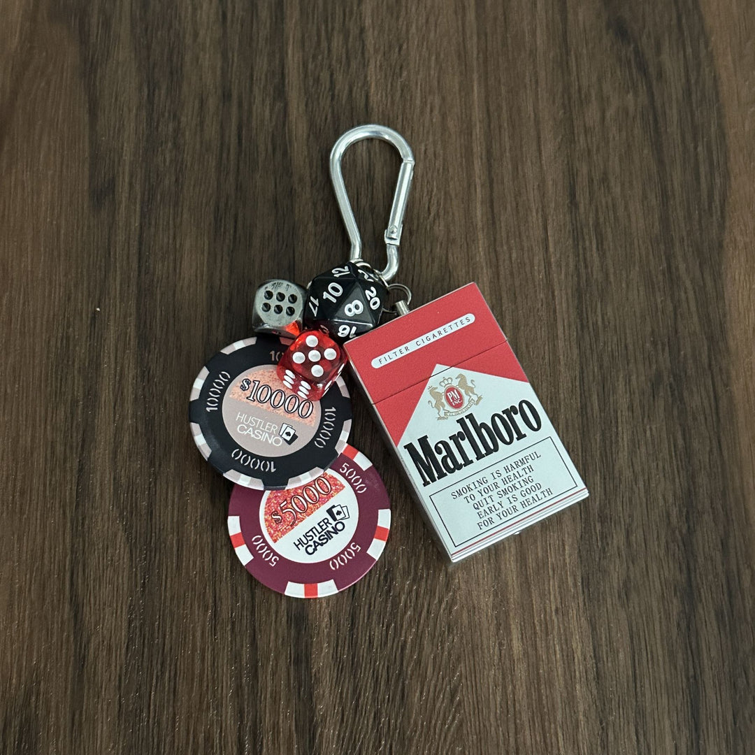 Portable Ashtray Cigarette Extinguisher Keychain