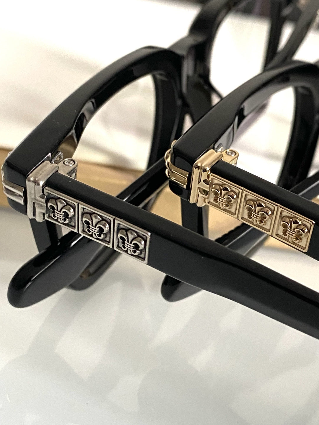 Chrome Hearts hand polished and manufactured glasses