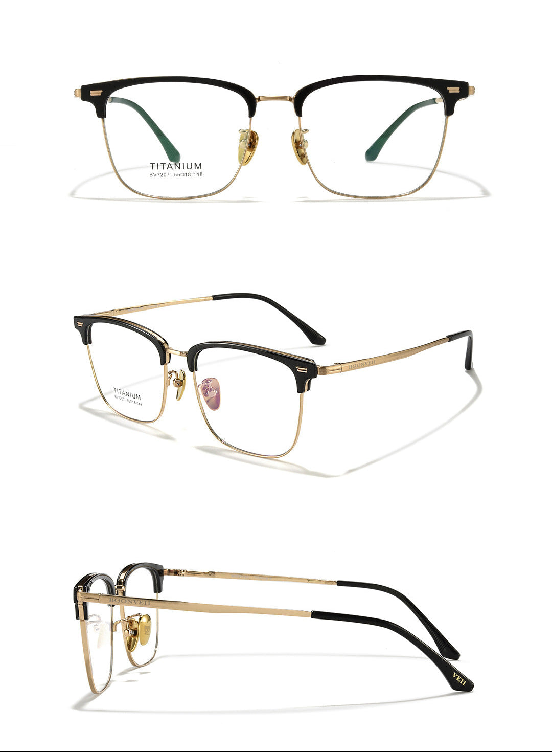 Business Eyebrow Frame Prescription Glasses
