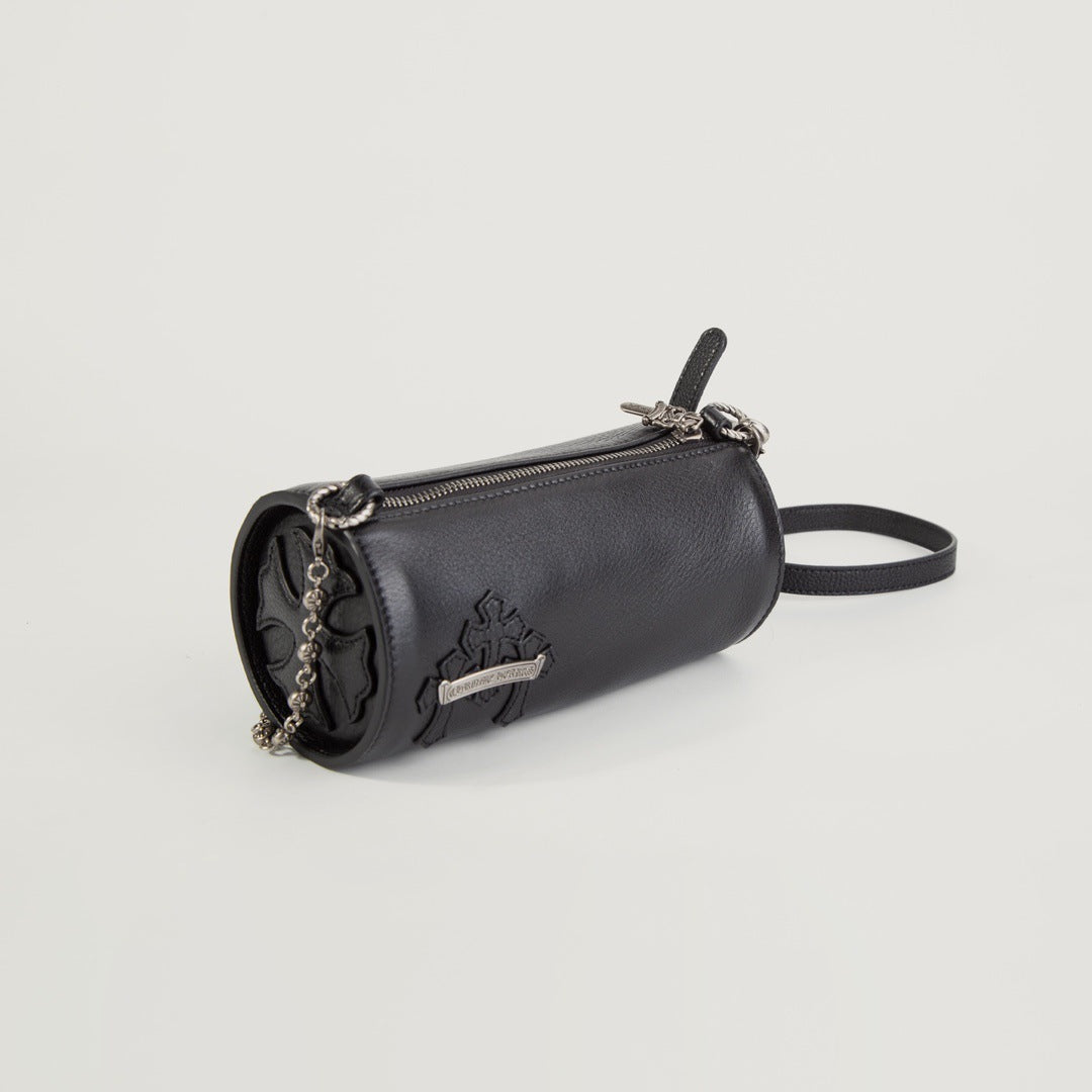 Chrome Hearts cross pencil mini cylindrical handbag