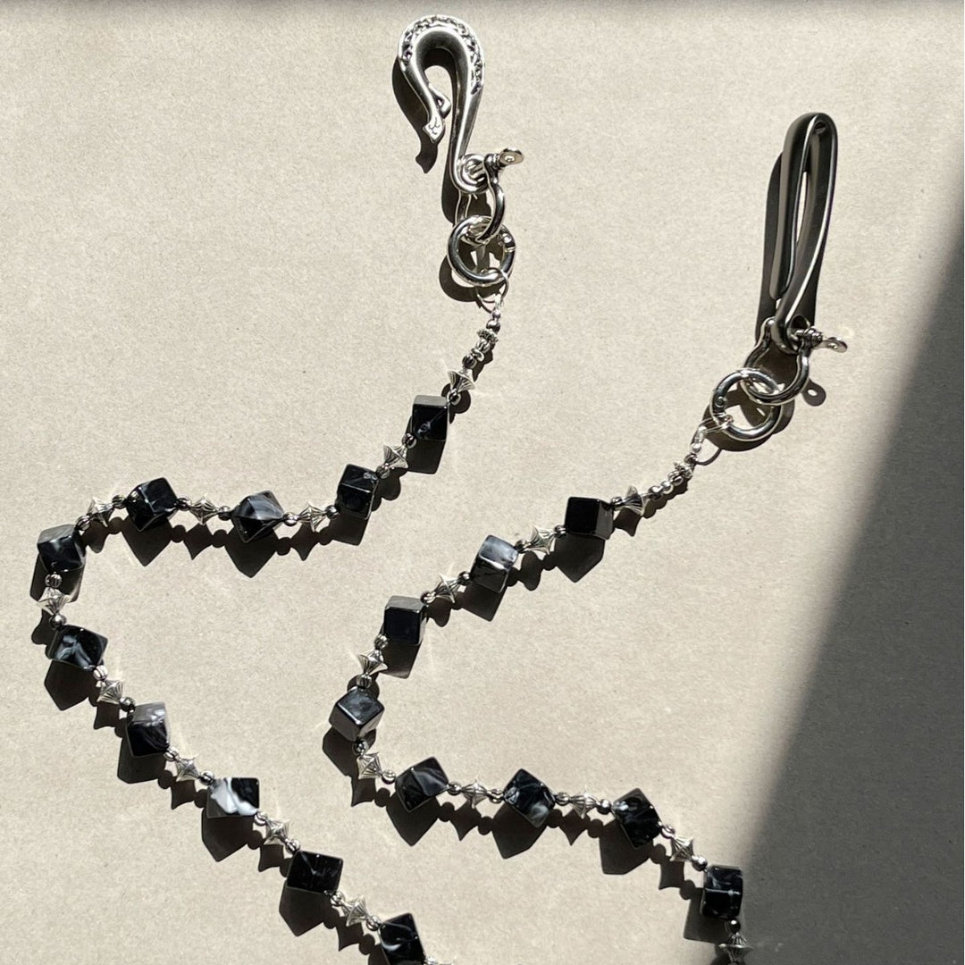 Ink Wash Dark Style Handmade Waist Chain