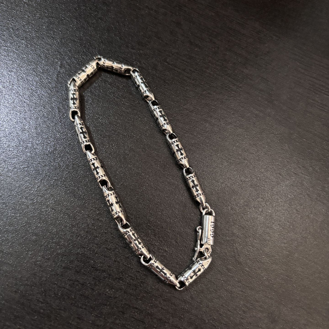 Chrome Hearts-Style Cross-Motif Chain