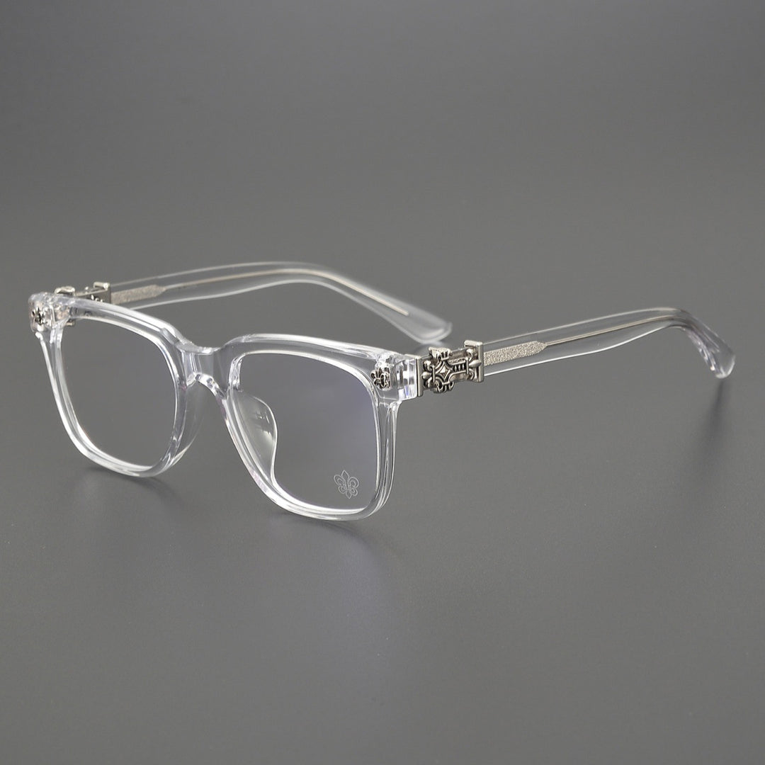 Chrome Hearts Large Square-Frame Acetate Glasses