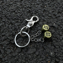 chrome hearts keychain Eight Ball