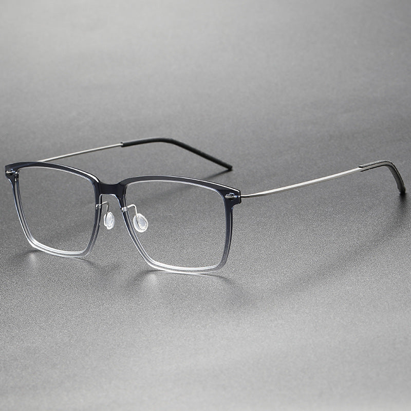 Slimming nylon frames pure titanium glasses