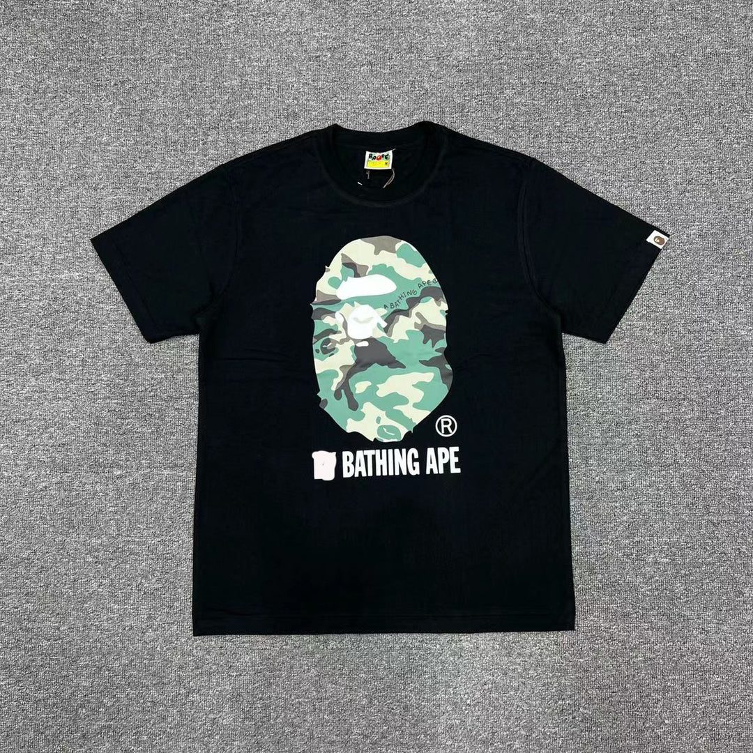 BAPE Ape print cartoon short-sleeved T-shirt