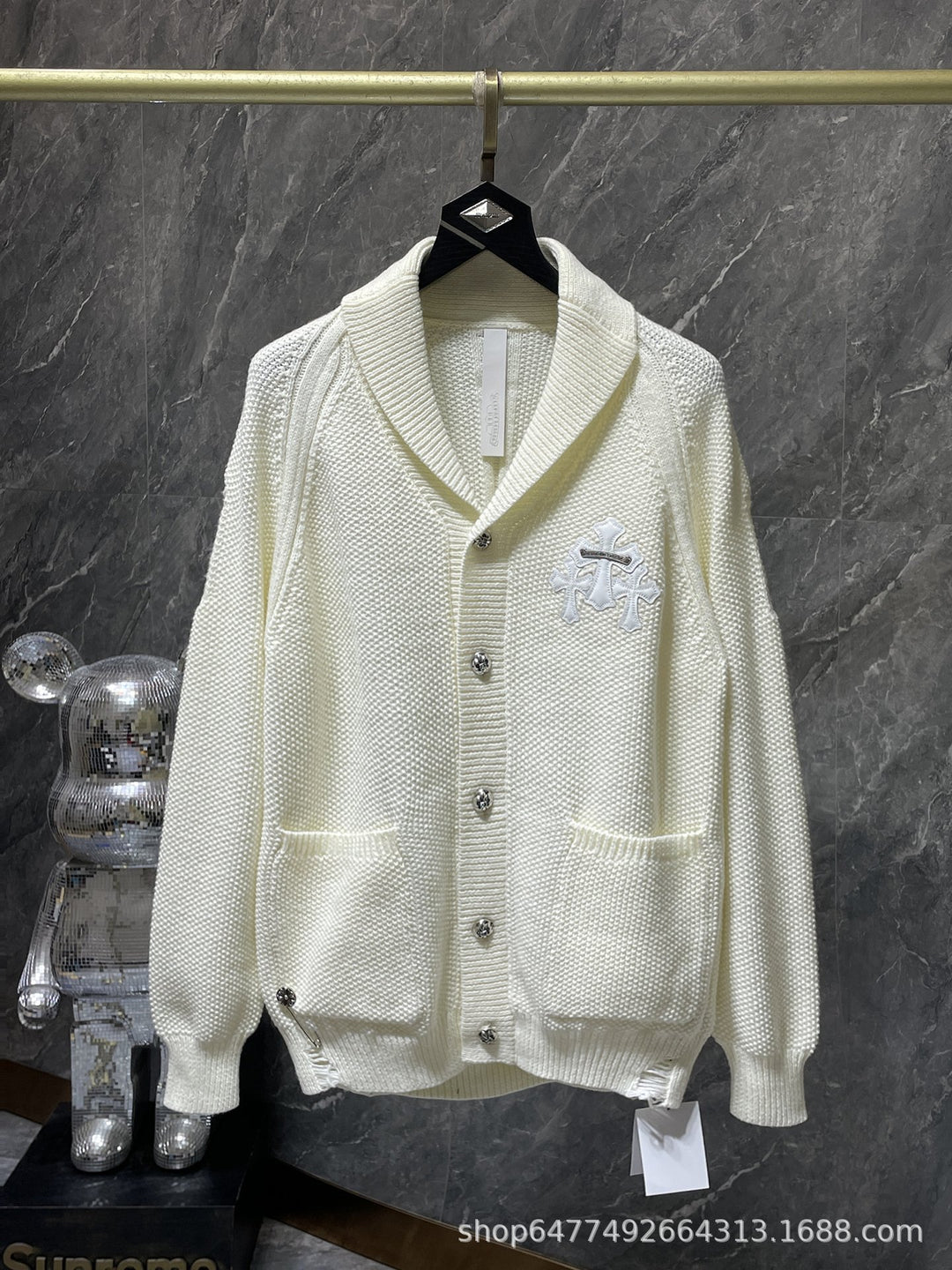 hrome Hearts knitted cardigan and sweater jackets.