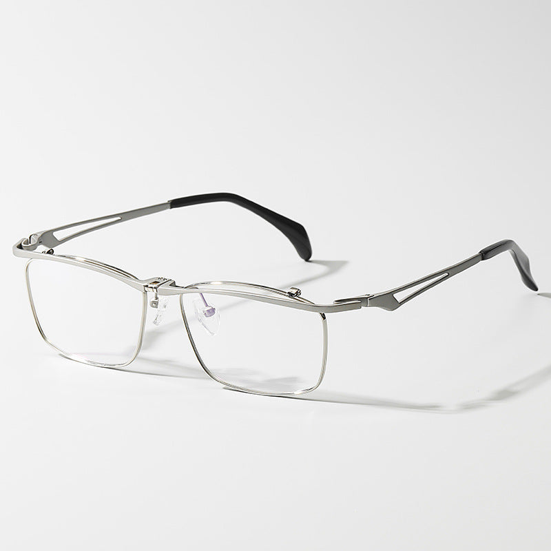 Flip-Up Business Full-Rim Eyeglasses Frame