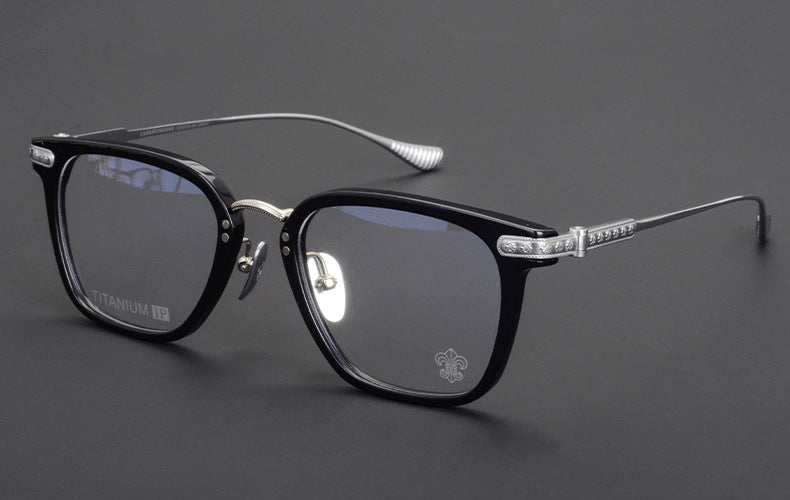 Chrome Hearts Premium Distinctive Full-Rim Eyeglasses