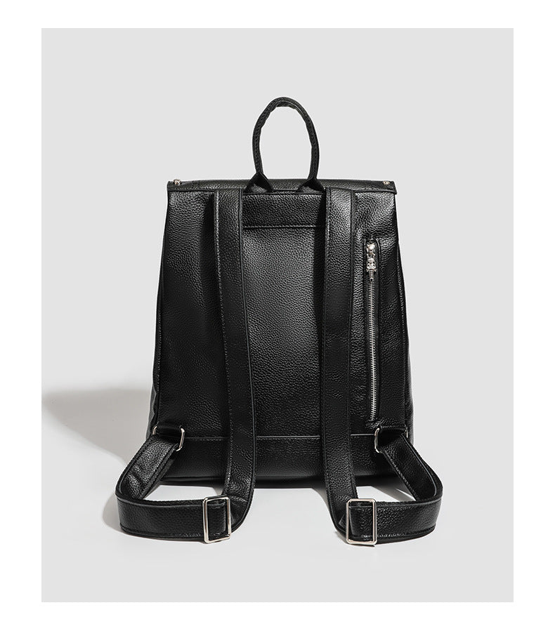 Chrome Hearts Cross Rivet PU Leather Backpack