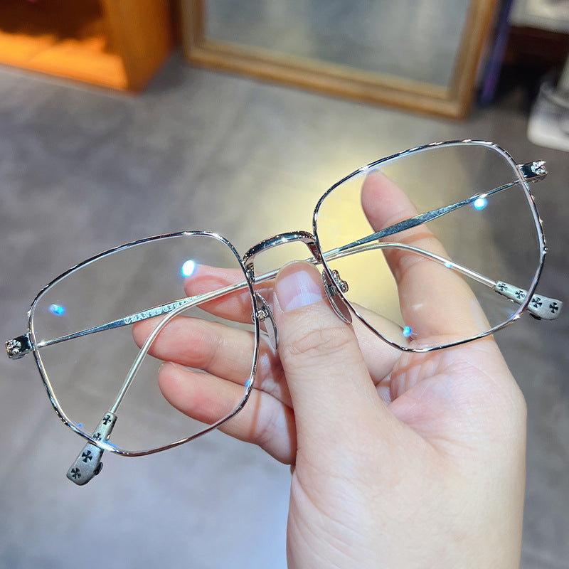 Chrome Hearts Double-Bridge Titanium Eyeglasses