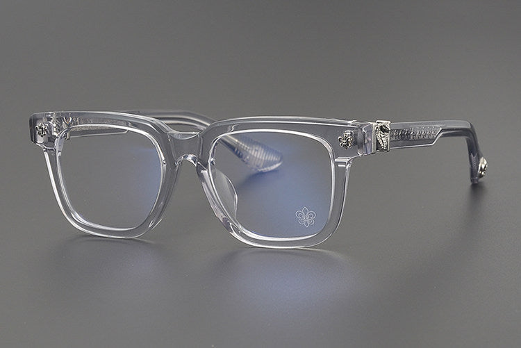 Chrome Hearts carved snake logo glasses