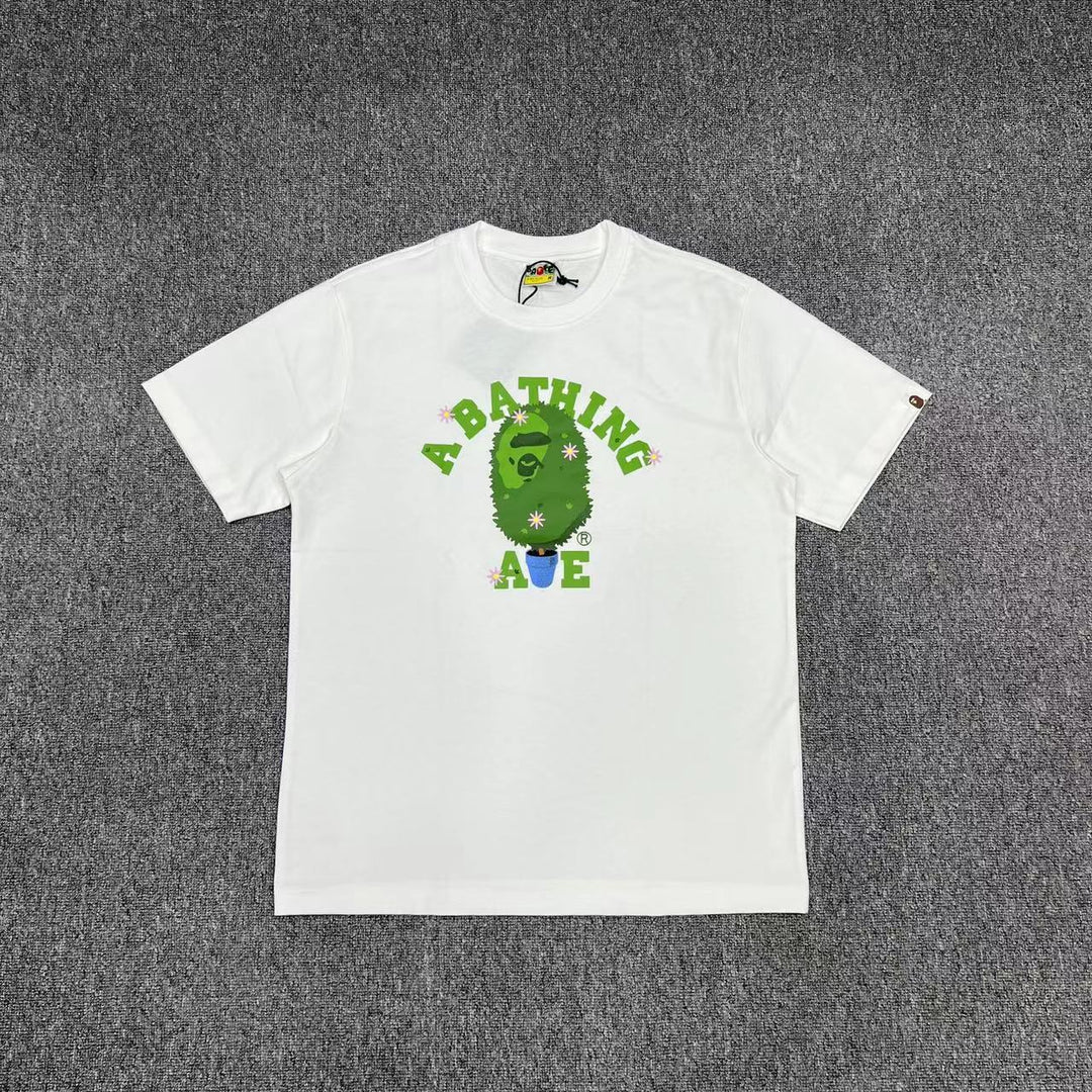 BAPE Ape print cartoon short-sleeved T-shirt