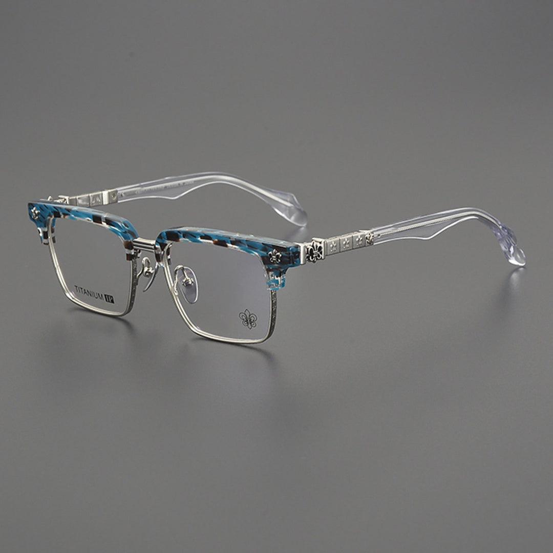 Chrome Hearts Style Hand-Carved Eyewear