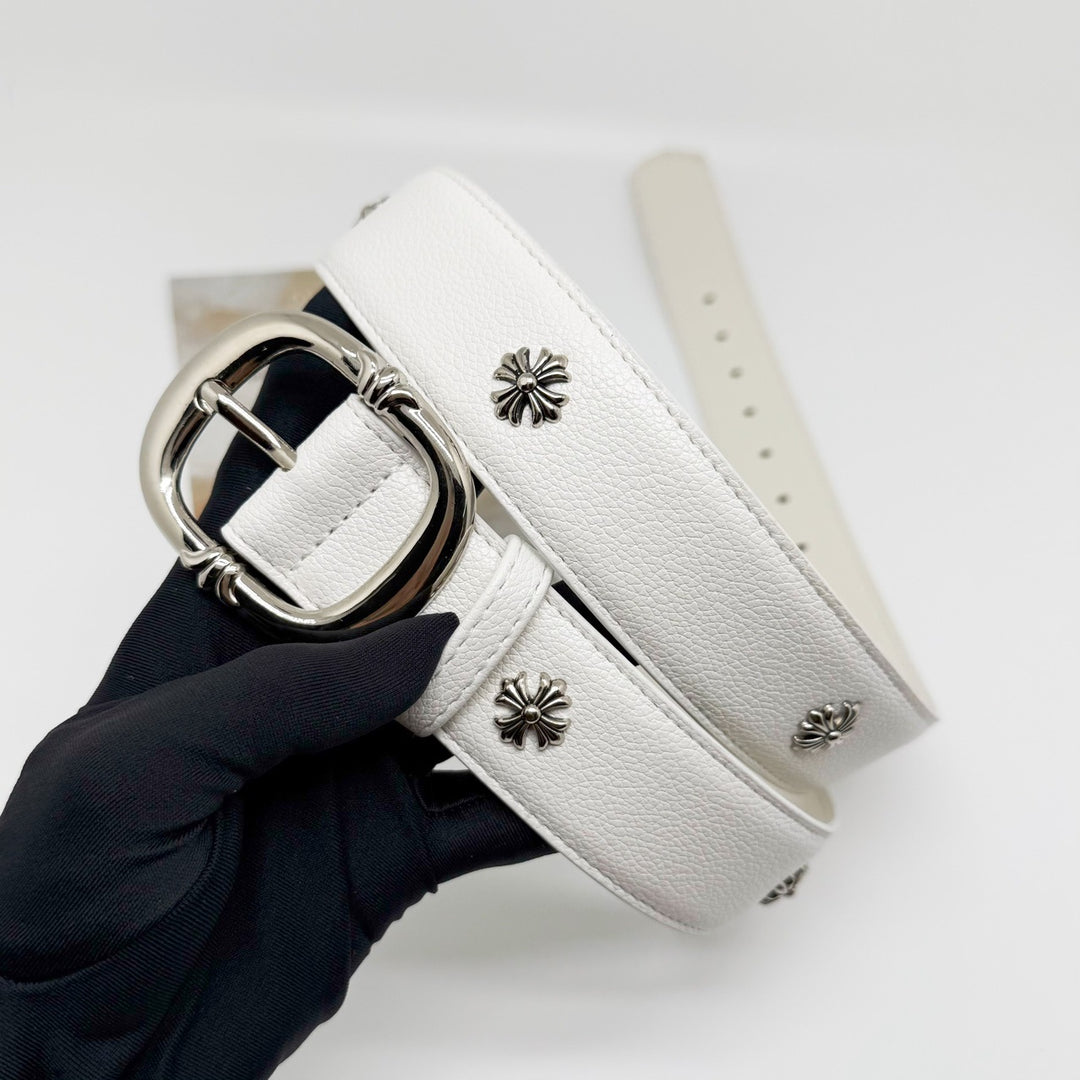 Chrome Hearts Pin Buckle Studded Belt