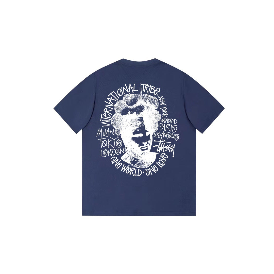 Stussy Classic Basic Loose Fit Short-Sleeve T-Sleeve