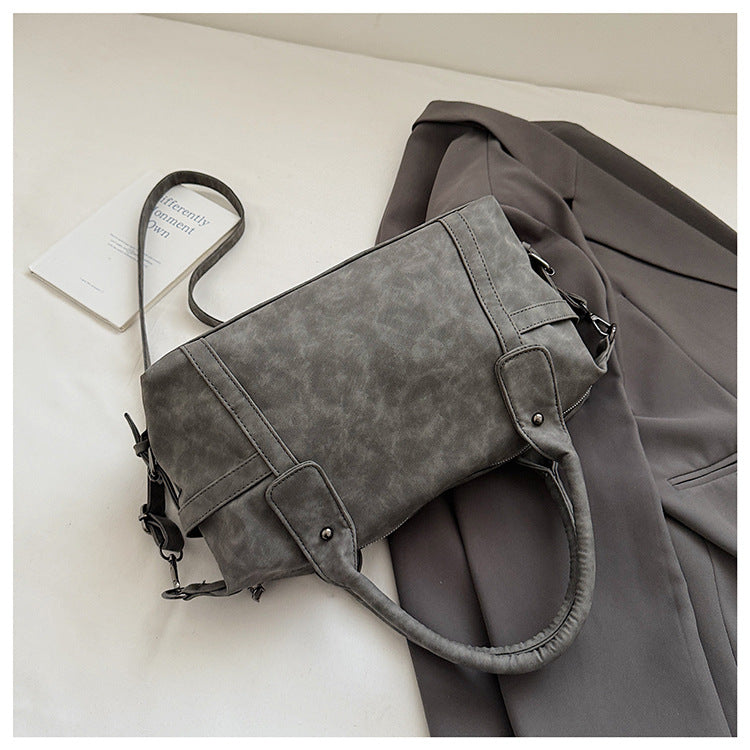 Chrome Hearts grey Patchwork Travel Bag