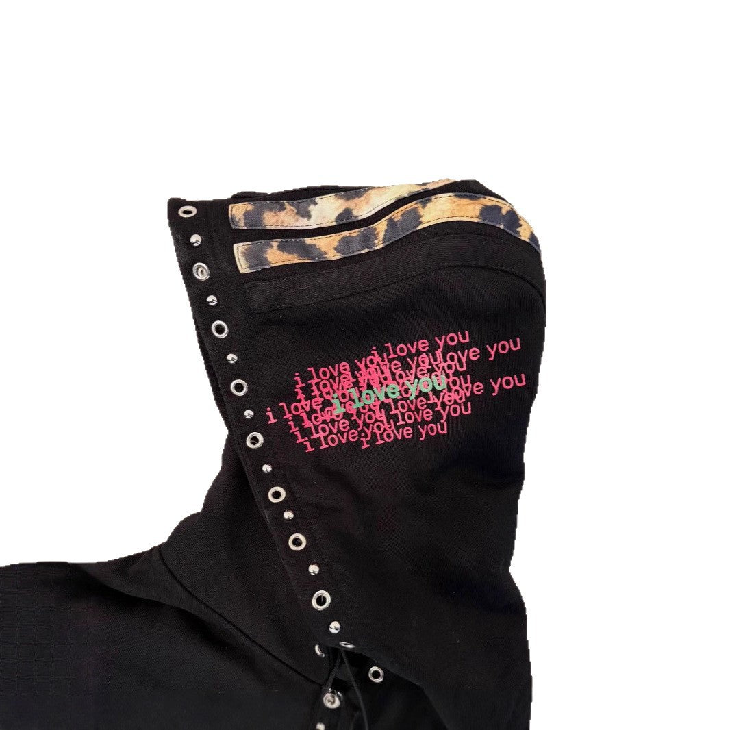 Y2K Retro Style Hoodie Zipper