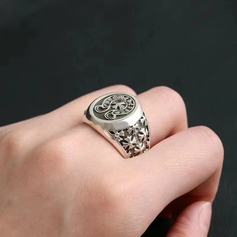 chrome hearts horseshoe shaped ring