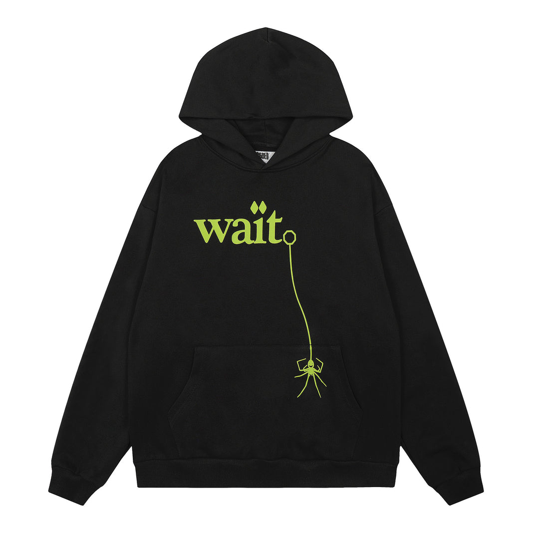 Sp5der 555555 star pattern hooded trousers and sweatshirt