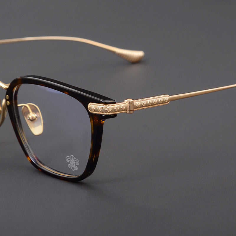 Chrome Hearts Premium Distinctive Full-Rim Eyeglasses