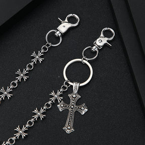 Chrome Hearts dark personality waist chain