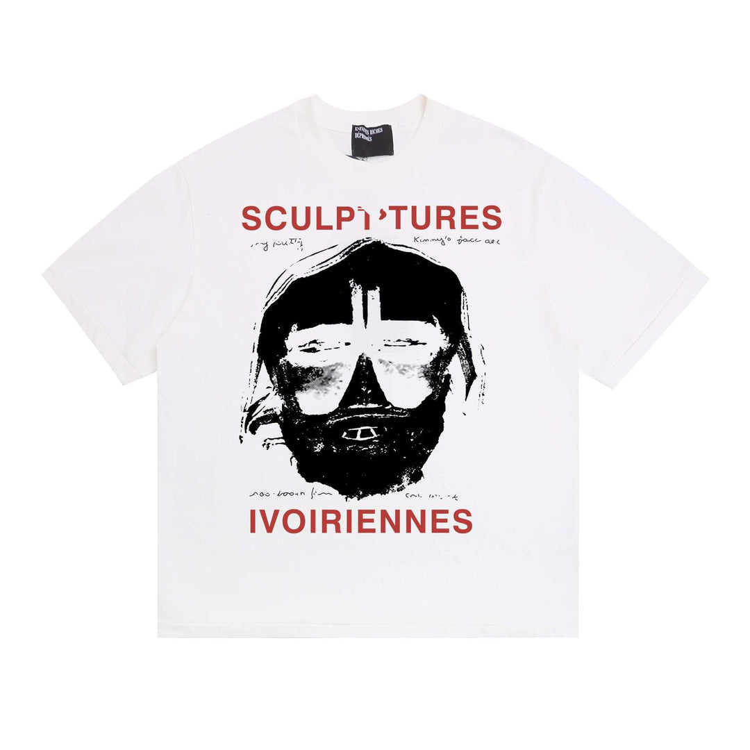 ERD Melancholy Rich Second Generation Print Short-Sleeve T-Shirt