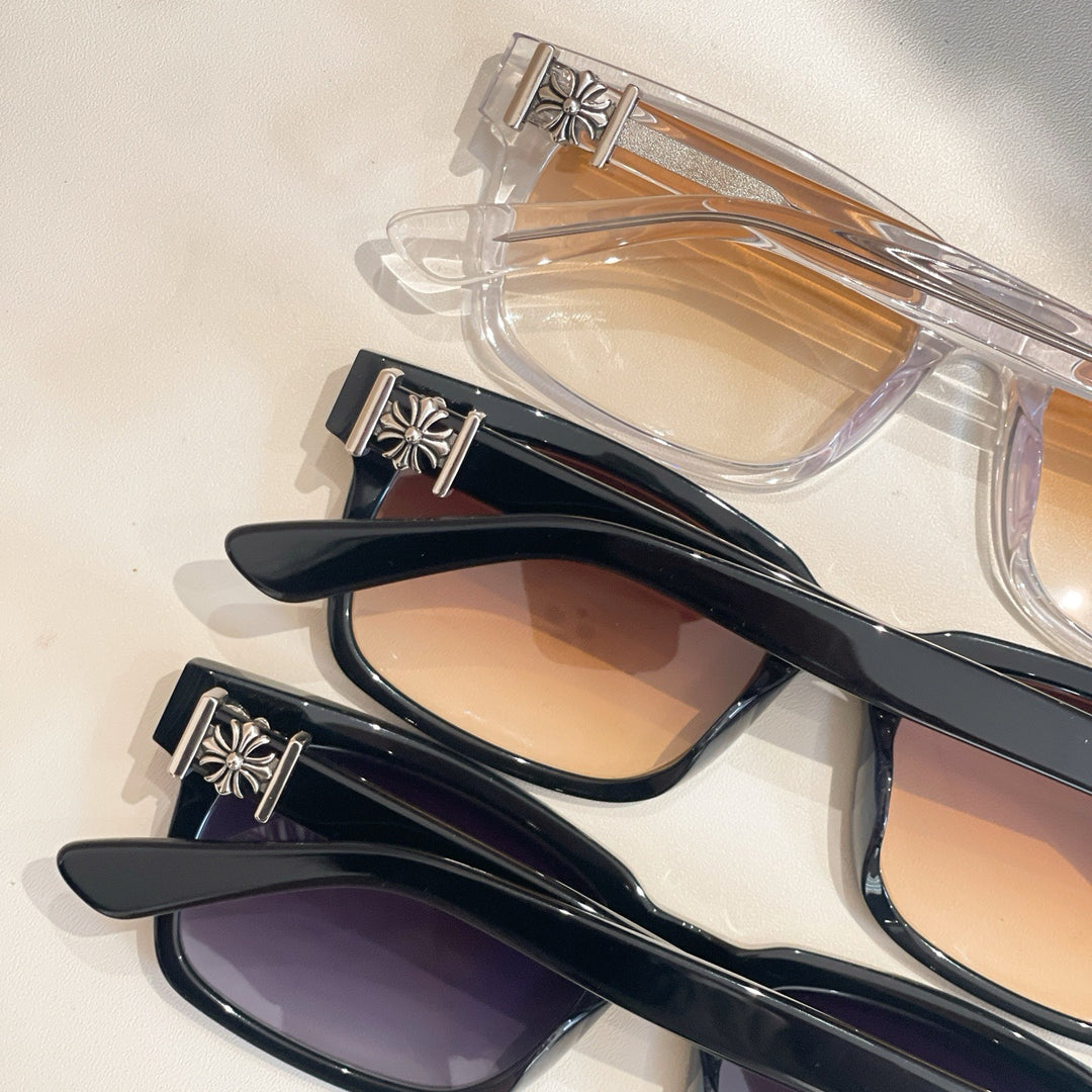 Chrome Hearts Square Frame Fashion Sunglasses