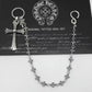 chrome hearts chain waist trouser chain bag chain Key chain chrome hearts dagger