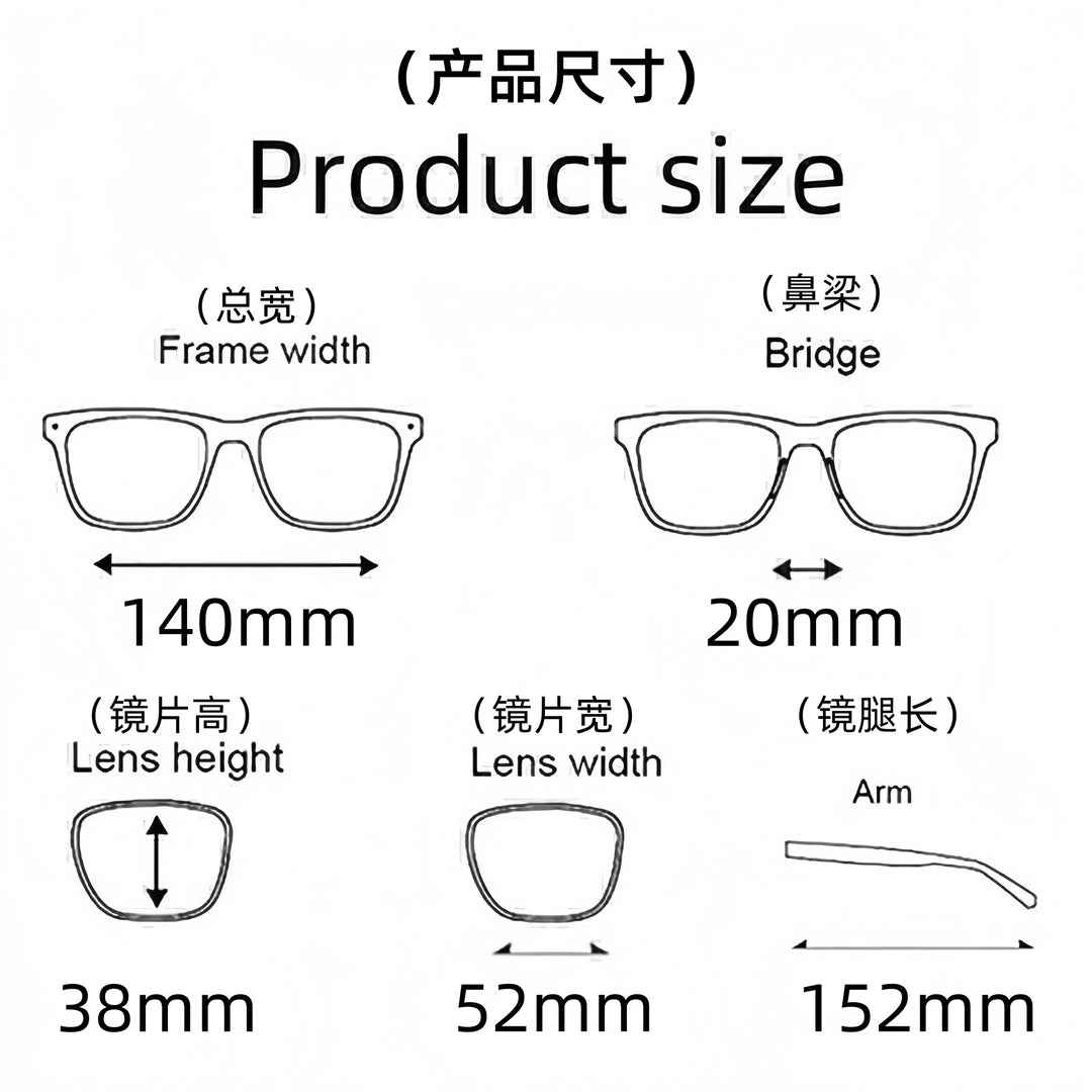 Chrome Hearts business unisex personalized eyeglasses