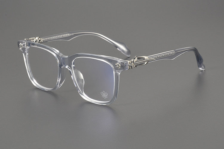 Chrome Hearts Premium Retro Oversized Square Eyeglasses