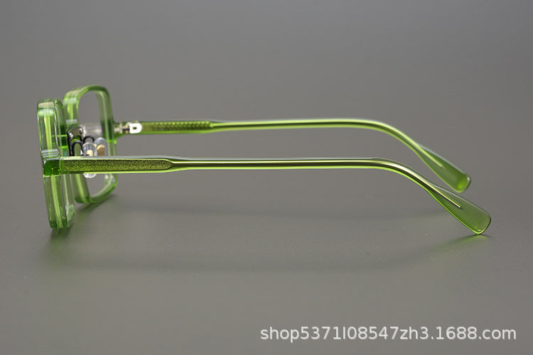Retro Square Large Frame Glasses