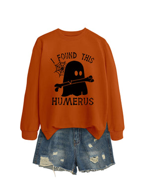 I FOUND THIS HUMERUS round neck loose sweatshirt